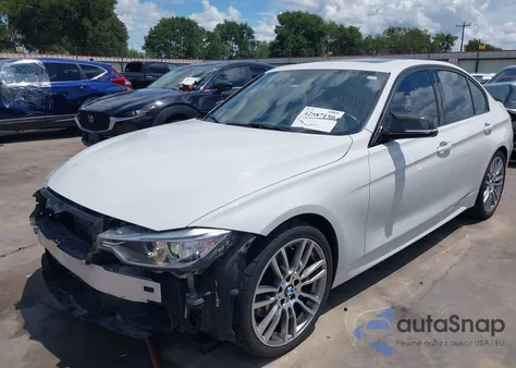 2014 BMW 335I из США, поврежденный, VIN WBA3A9C57EF477841